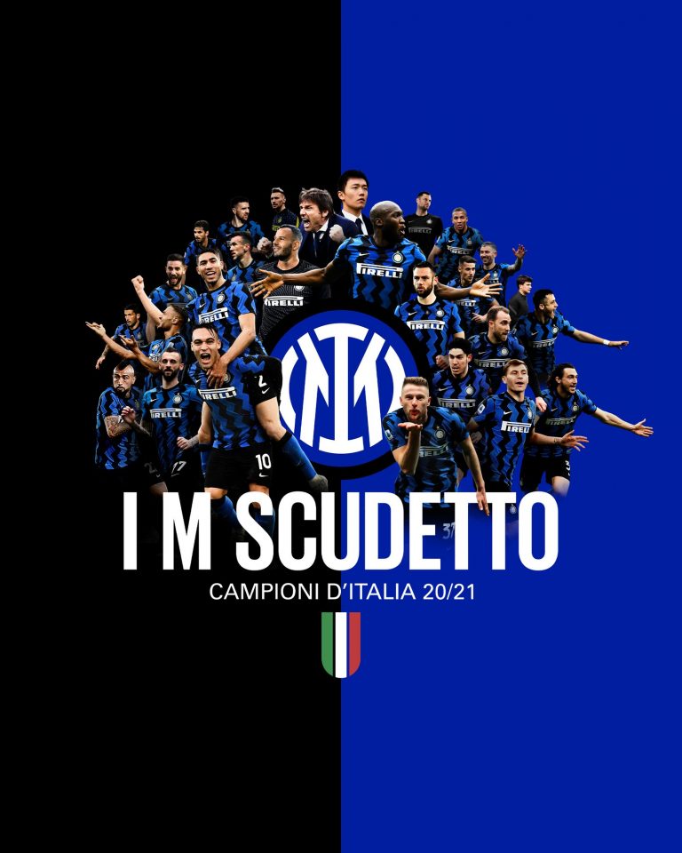 Internazionale Milano Scudetto Serie A 2020-21